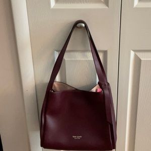 Kate Spade Knott pebble leather shoulder bag